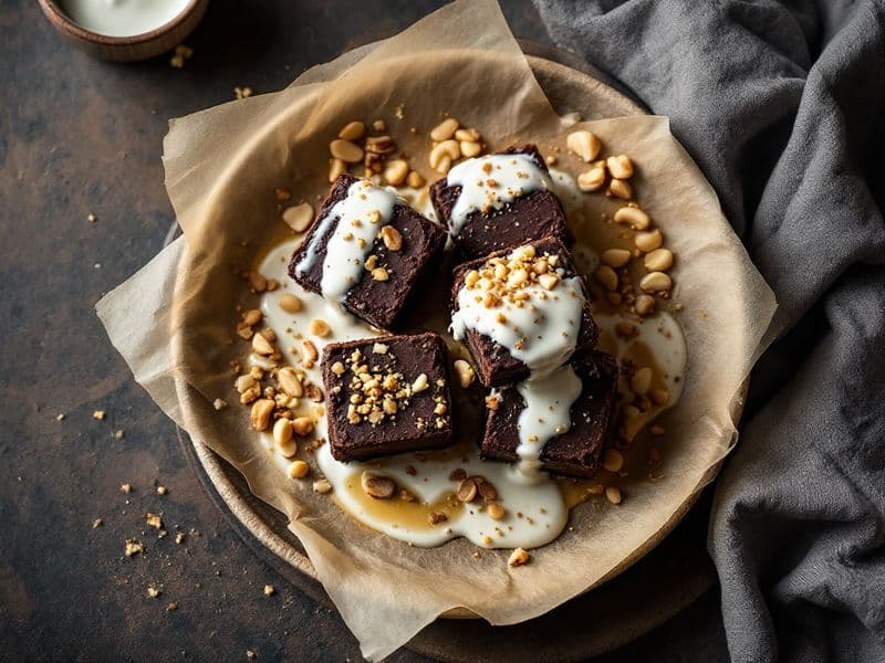 Cashew Macadamia Fat Bomb Bars - keto recipe 185 kcal
