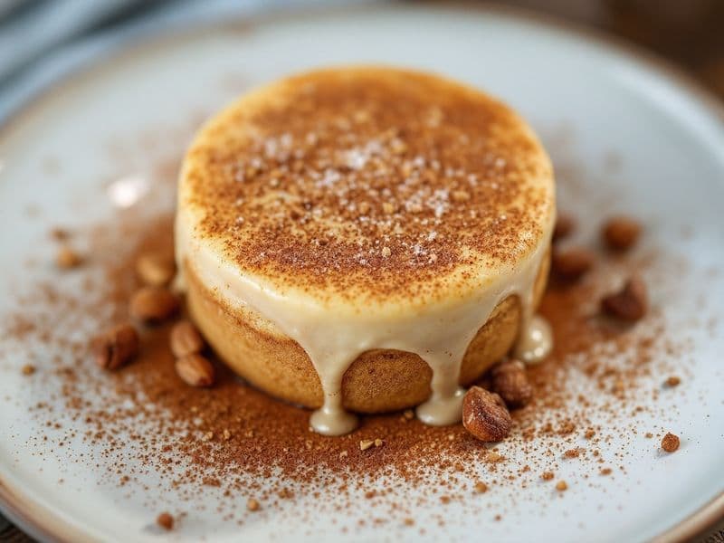 Cinnamon Mug Cake - keto recipe 395 kcal