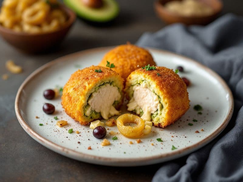 Croquettes de thon à l'avocat - recette keto 455 kcal