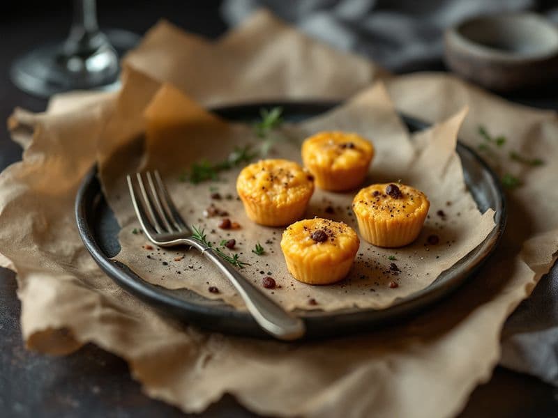 Muffins de Mantequilla de Almendra - receta keto 135 kcal