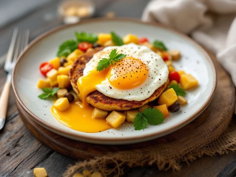 Panqueques keto de requesón - receta keto 257 kcal