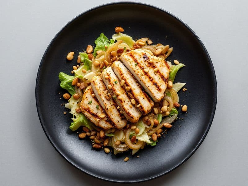Pastilla keto au poulet - recette keto 460 kcal