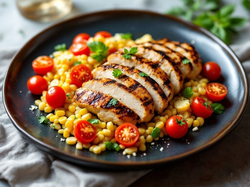 Pollo mantequilla keto - receta keto 457 kcal