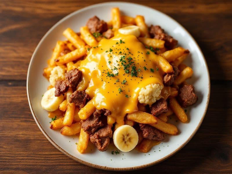 Poutine Keto - keto recipe 430 kcal