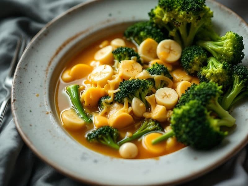 Soupe de brocoli au cheddar - recette keto 320 kcal