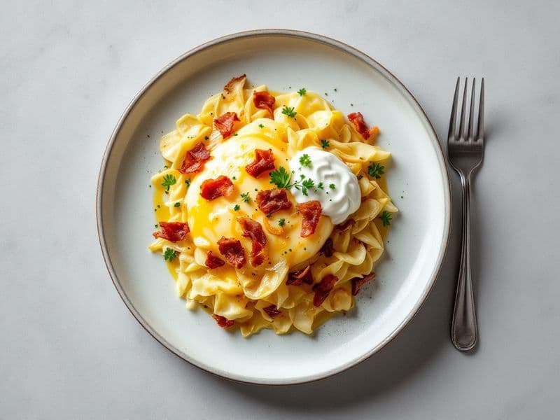 Tartiflette keto au chou-fleur - recette keto 480 kcal